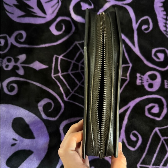 Killstar Gothic Black Coffin wallet wristlet - Picture 7 of 8